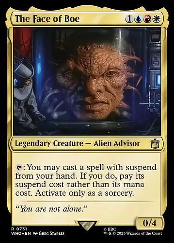The Face of Boe - who Spoiler