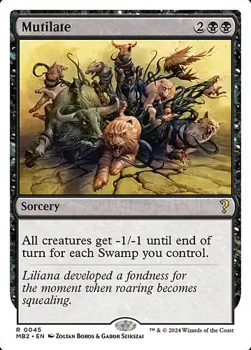 Mutilate - mb2 Spoiler