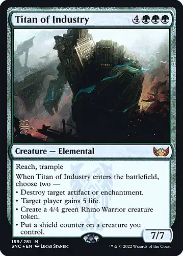 Titan of Industry - snc Spoiler