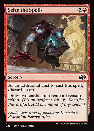 Seize the Spoils - j25 Spoiler