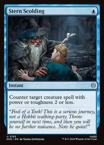 Stern Scolding - hoc Spoiler