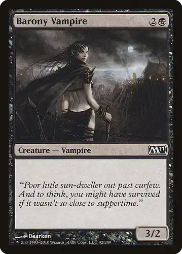 Barony Vampire - m11 Spoiler