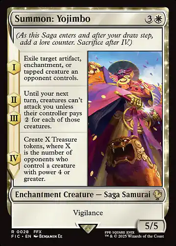 Summon: Yojimbo - fic Spoiler