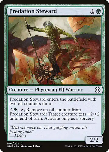 Predation Steward - one Spoiler