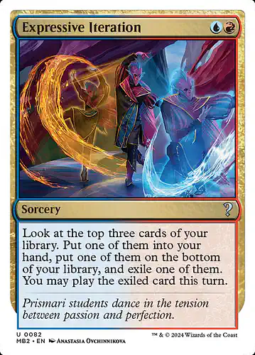 Expressive Iteration - mb2 Spoiler