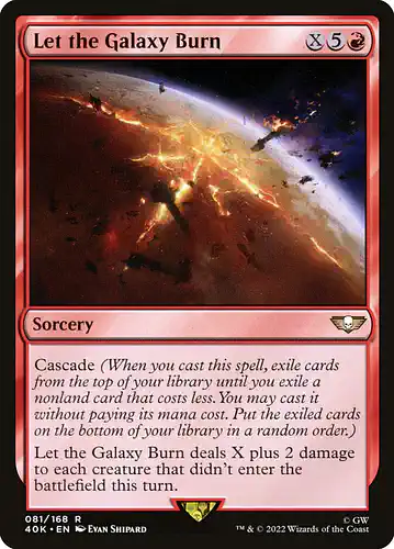 Let the Galaxy Burn - 40k Spoiler