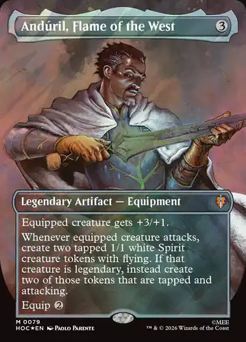 Andúril, Flame of the West - hoc Spoiler