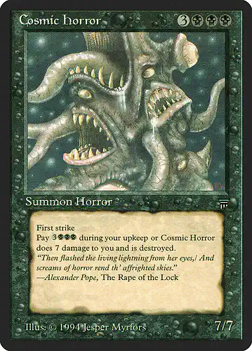 Cosmic Horror - leg Spoiler