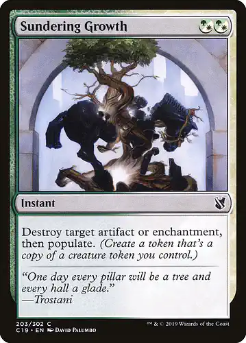 Sundering Growth - c19 Spoiler