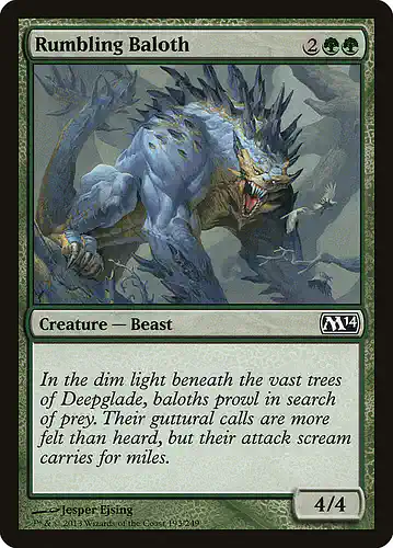 Rumbling Baloth - m14 Spoiler