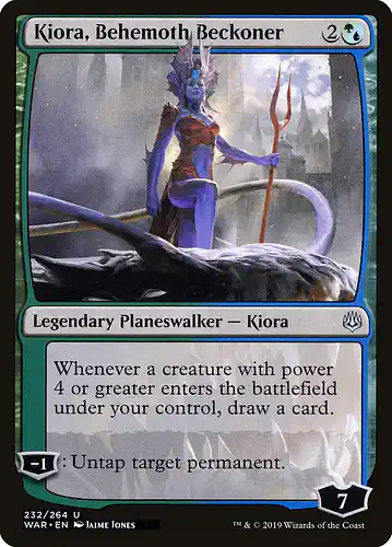 Kiora, Behemoth Beckoner - war Spoiler