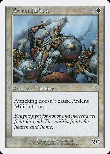 Ardent Militia - 7ed Spoiler