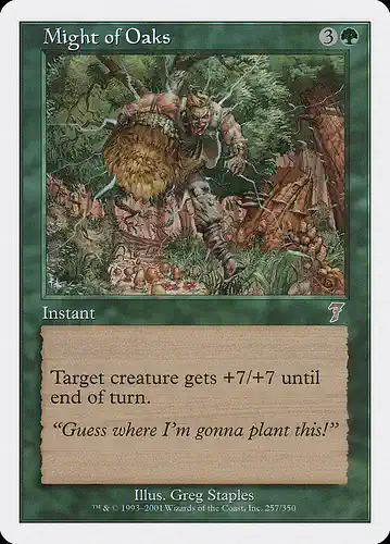 Might of Oaks - 7ed Spoiler