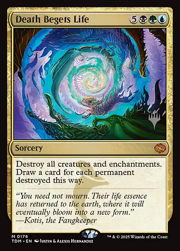 Death Begets Life - tdm Spoiler