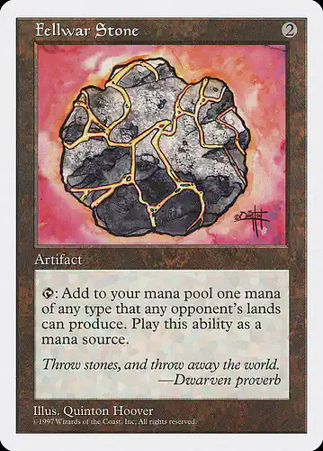 Fellwar Stone - 5ed Spoiler