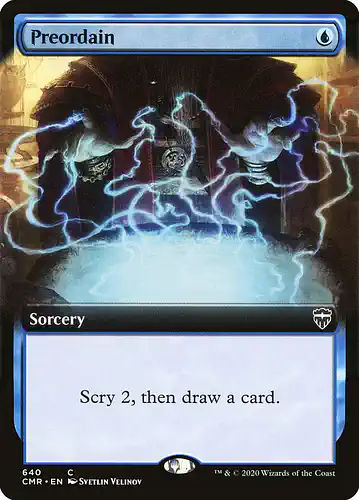 Preordain - cmr Spoiler