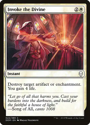 Invoke the Divine - dom Spoiler