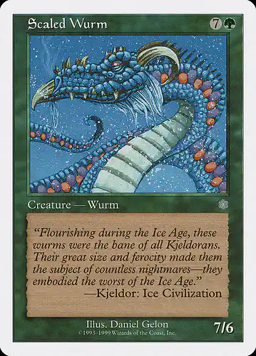 Scaled Wurm - brb Spoiler