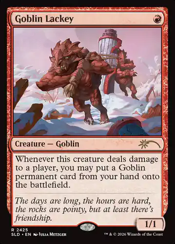 Goblin Lackey - sld Spoiler