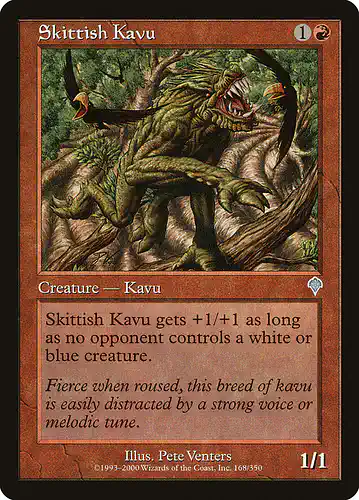 Skittish Kavu - inv Spoiler