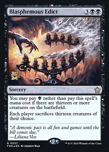 Blasphemous Edict - fdn Spoiler