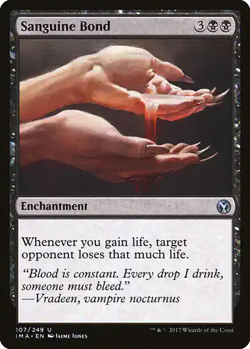 Sanguine Bond - ima Spoiler