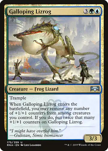 Galloping Lizrog - rna Spoiler
