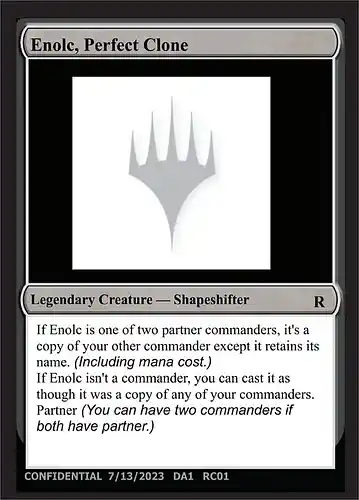 Enolc, Perfect Clone - unk Spoiler