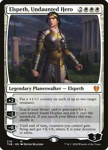 Elspeth, Undaunted Hero - thb Spoiler