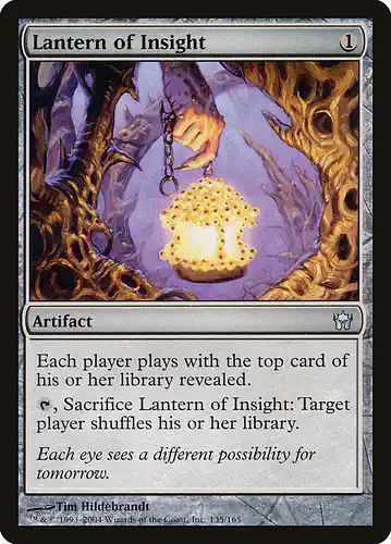 Lantern of Insight - 5dn Spoiler