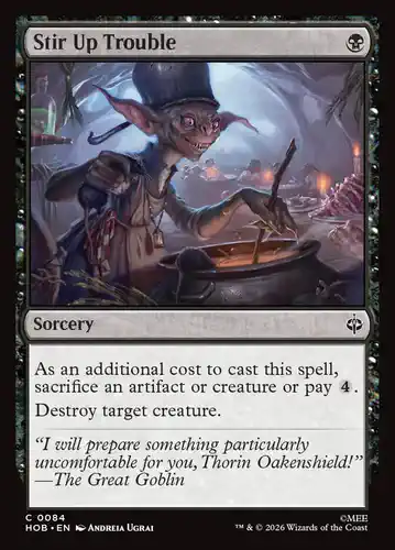 Stir Up Trouble - hob Spoiler