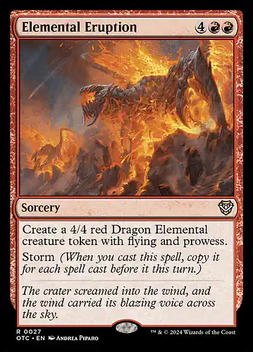 Elemental Eruption - otc Spoiler