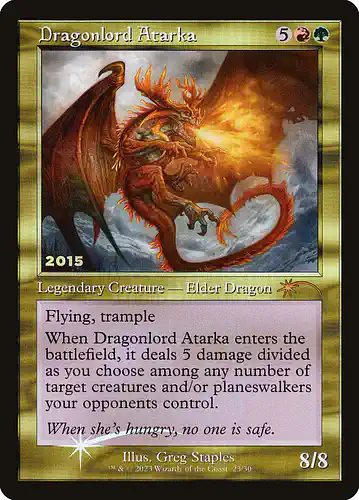 Dragonlord Atarka - 30a Spoiler