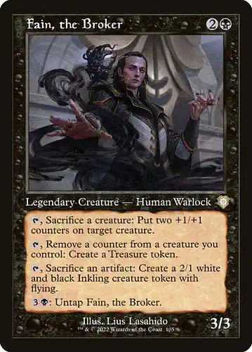 Fain, the Broker - brc Spoiler