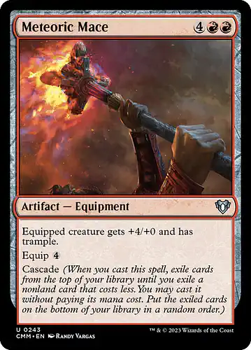 Meteoric Mace - cmm Spoiler