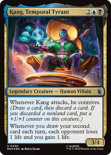 Kang, Temporal Tyrant - msh Spoiler