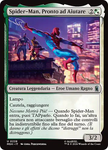 Spider-Man, To the Rescue - msh Spoiler
