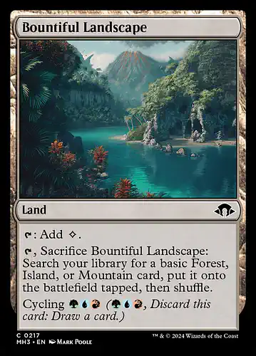 Bountiful Landscape - mh3 Spoiler