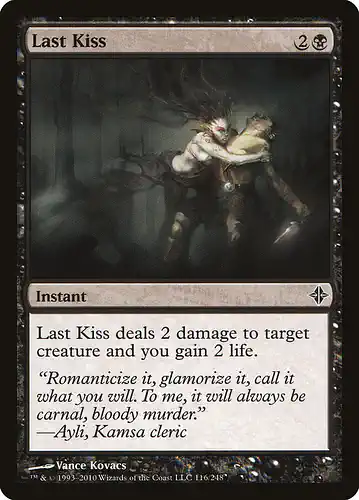Last Kiss - roe Spoiler