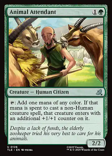 Animal Attendant - tle Spoiler