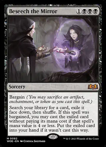 Beseech the Mirror - woe Spoiler