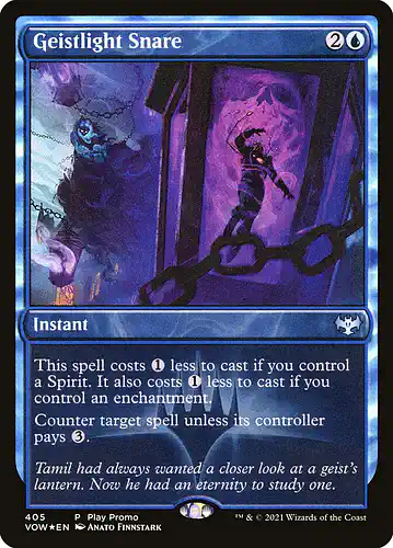 Geistlight Snare - vow Spoiler