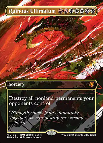 Ruinous Ultimatum - spg Spoiler