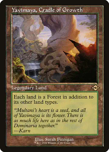 Yavimaya, Cradle of Growth - mh2 Spoiler