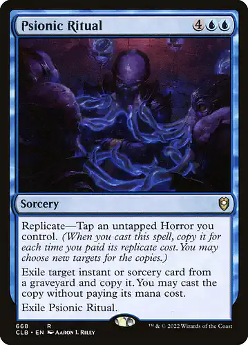 Psionic Ritual - clb Spoiler