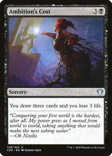 Ambition's Cost - c20 Spoiler
