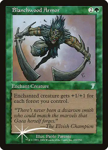 Blanchwood Armor - 7ed Spoiler