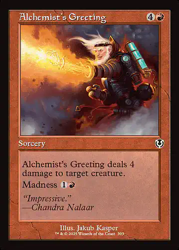 Alchemist's Greeting - inr Spoiler