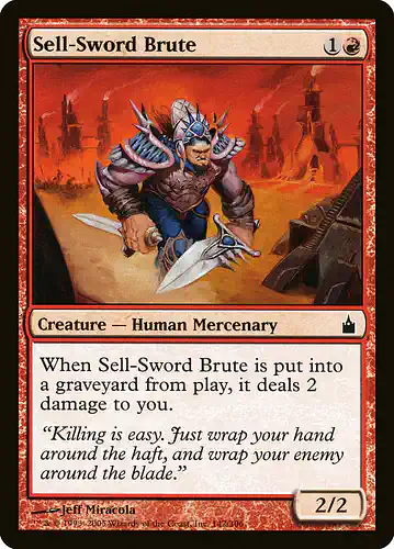 Sell-Sword Brute - rav Spoiler