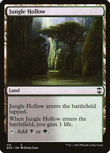 Jungle Hollow - khc Spoiler